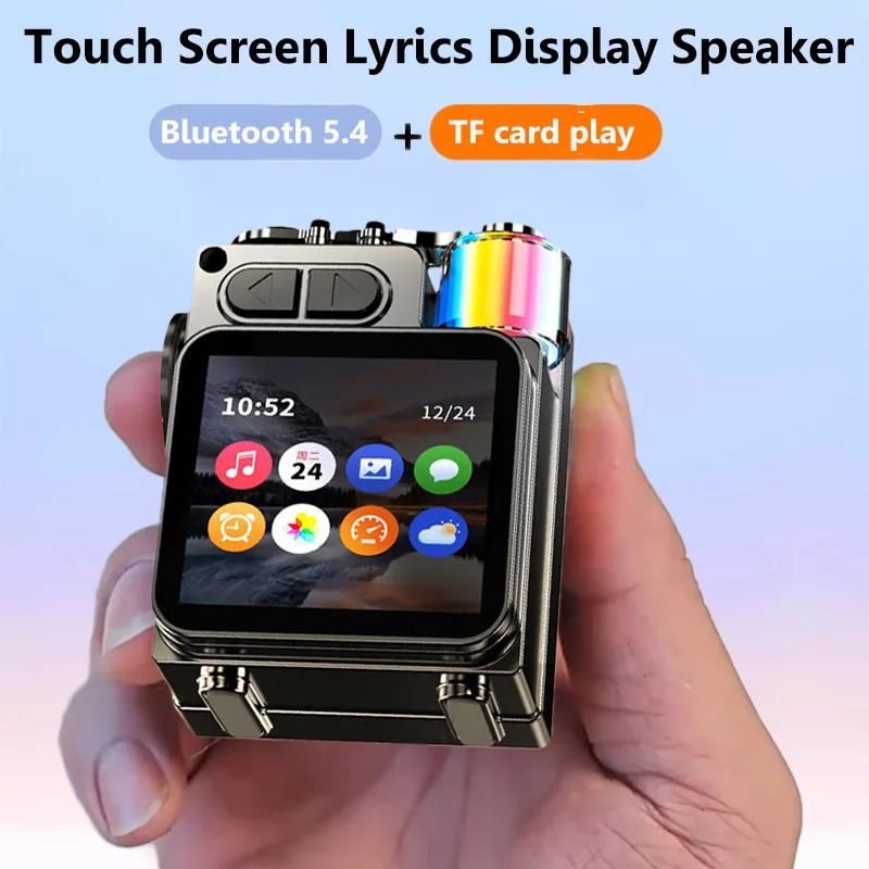Audio Music Player App - 스마트 터치 스크린 블루투스 스피커 미니