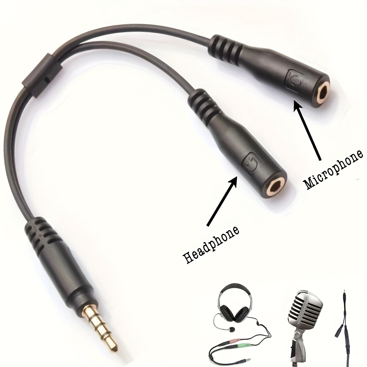 3.5mm 스테레오 오디오 1남성 - 2여성 헤드폰 마 - Audio Music Splitter 리뷰 및 가격