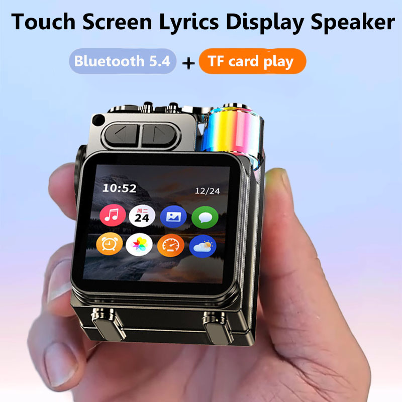 Audio Music Player App - 스마트 터치 스크린 블루투스 스피커 미니