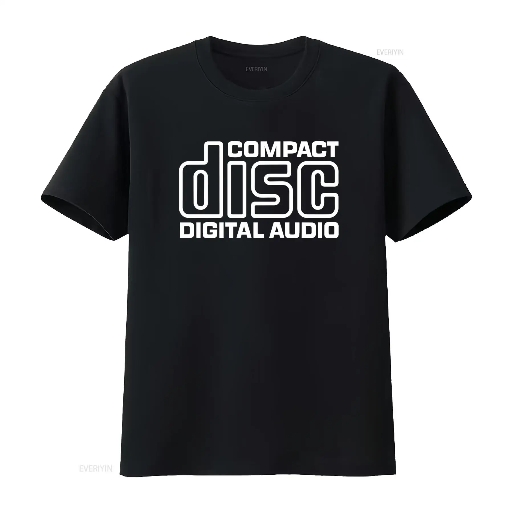 컴팩트 디스크 디지털 오디오 로고 티셔츠 레트로 음악  - Audio Music Logo 리뷰 및 가격
