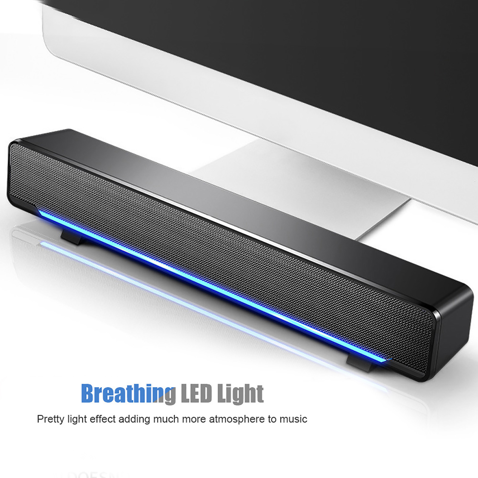 휴대용 사운드 바 USB 유선 스테레오 사운드 바 음악 - Audio Music Player Pc 리뷰 및 가격