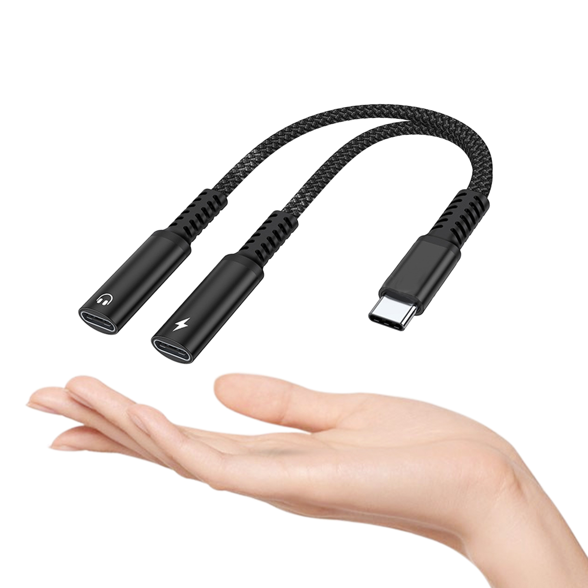 2 in 1 USB C 스플리터, 듀얼 타입 USB C - Audio Music Splitter 리뷰 및 가격