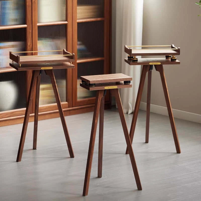 스피커 플로어 스탠드, 진동 방지 디자인의 원목 삼각대 - Speaker Stand Tripod 리뷰 및 가격