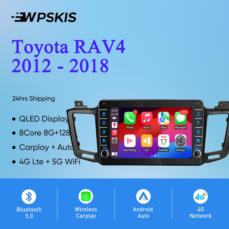 토요타 RAV4 2012-2018 자동차용 라디오 비디 - Audio Music Player Pc 리뷰 및 가격