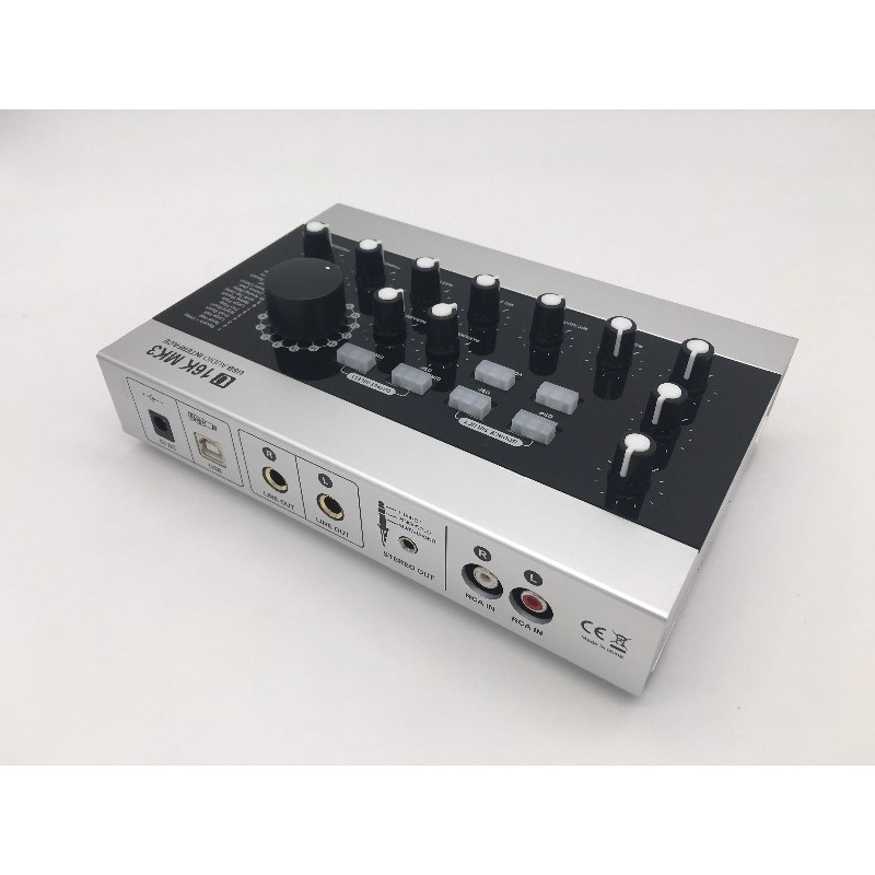 U16K MK3 USB 오디오 인터페이스 외장 사운드  - Audio Music Listen Online 리뷰 및 가격