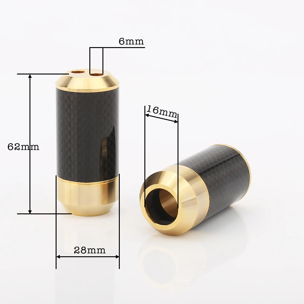 Audiocrast 탄소 섬유 금도금 16mm ~ 2x - Audio Music Splitter 리뷰 및 가격
