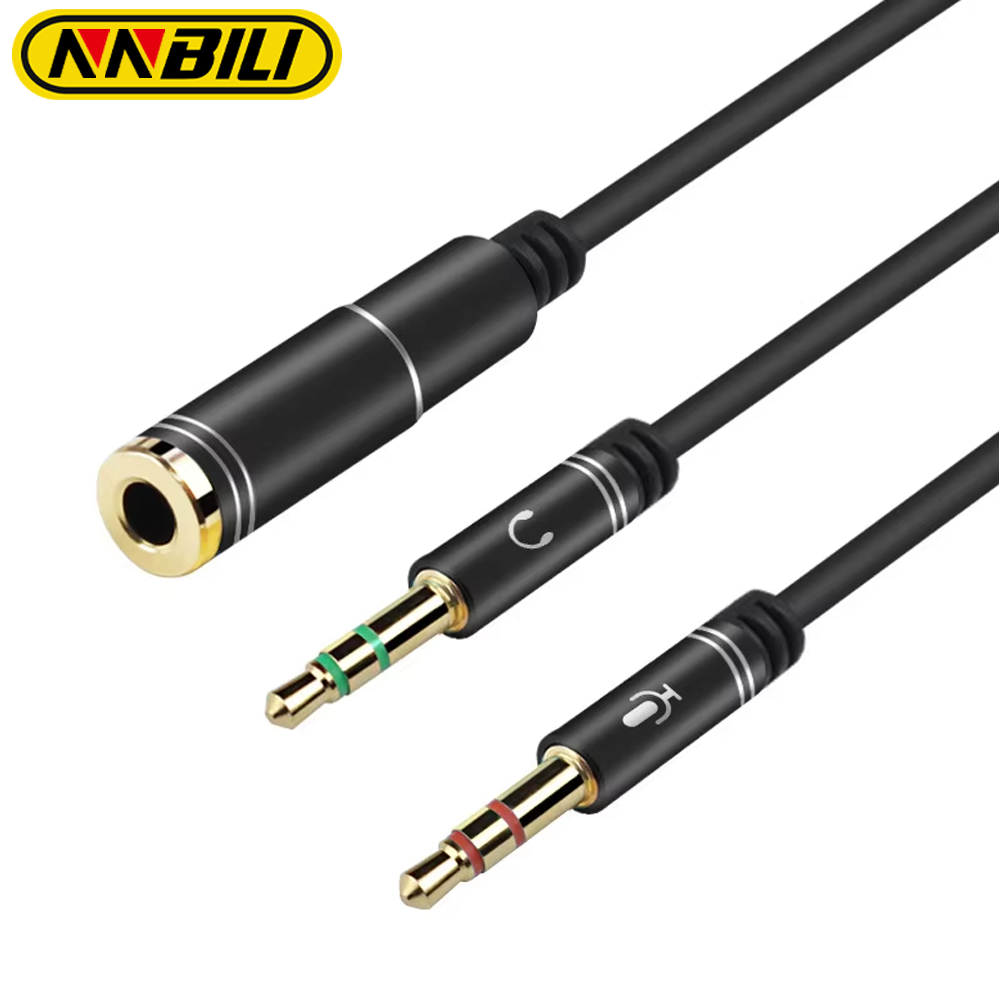 NNBILI 미니 잭 3.5 마이크 헤드폰 Y 스플리터 - Audio Music Splitter 리뷰 및 가격
