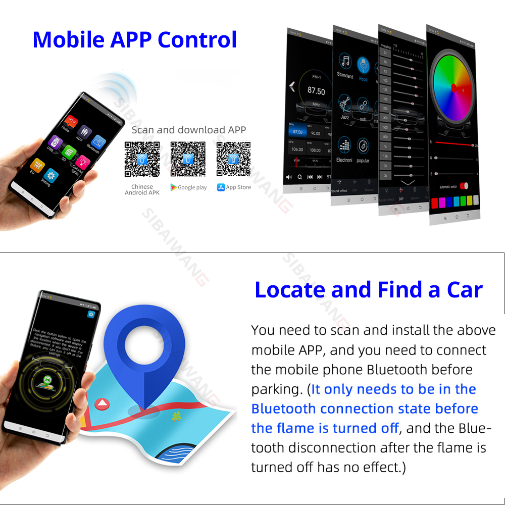 1딘 카 라디오 MP3 블루투스 플레이어 차량용 스테레 - Audio Music Player App 리뷰 및 가격