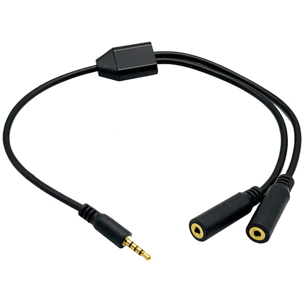 금도금 4극 2.5mm 남성-듀얼 2.5mm 여성 Y  - Audio Music Splitter 리뷰 및 가격