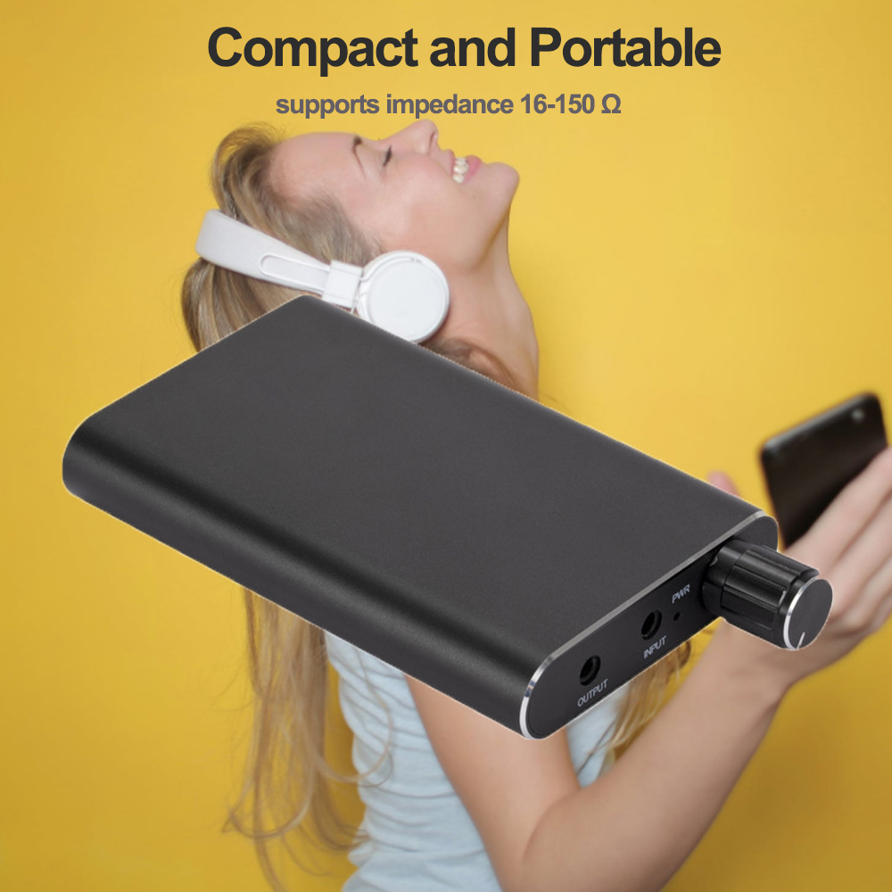 충전식 HiFi 헤드폰 앰프 3.5mm AUX 오디오  - Audio Music Player Pc 리뷰 및 가격