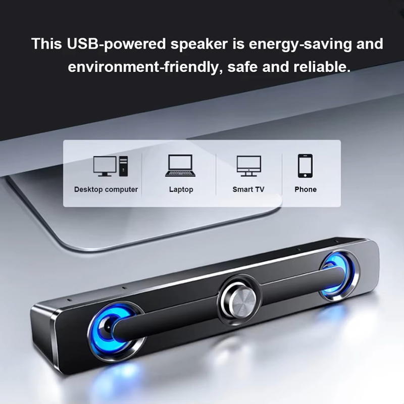 Caixa De Som 유선 스피커 사운드바 휴대용 사 - Audio Music Player Pc 리뷰 및 가격