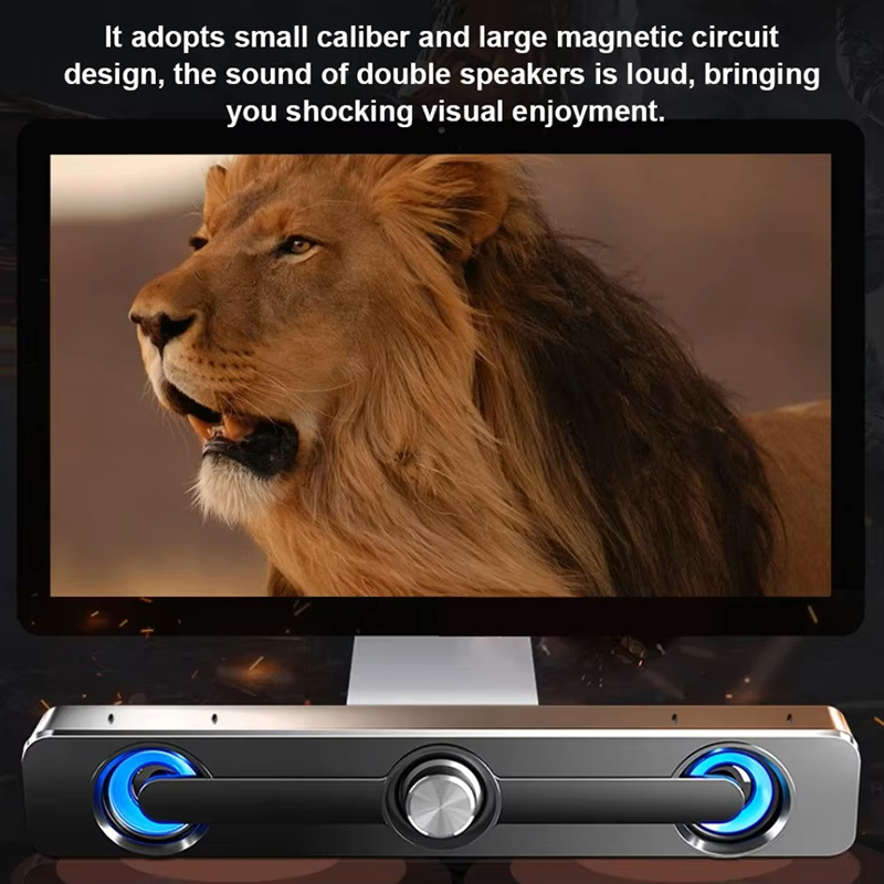 Caixa De Som 유선 스피커 사운드바 휴대용 사 - Audio Music Player Pc 리뷰 및 가격
