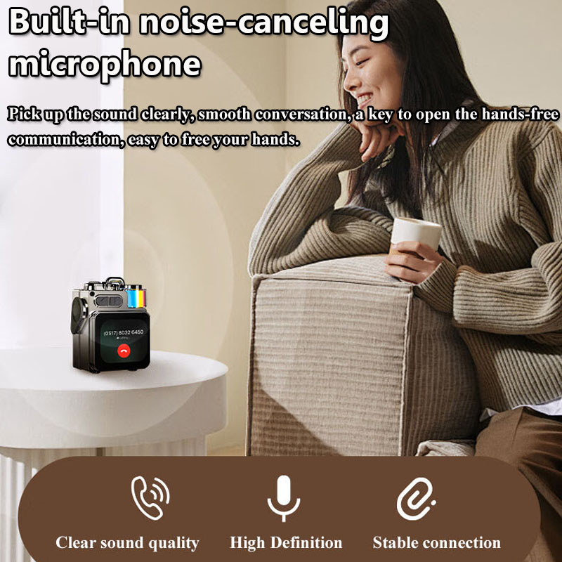 스마트 터치 스크린 블루투스 스피커 미니 휴대용 오디오 - Audio Music Player App 리뷰 및 가격