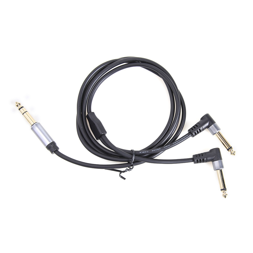 공간 절약형 직각 1/4인치 6.35mm TRS-듀얼  - Audio Music Splitter 리뷰 및 가격