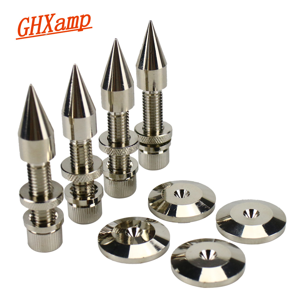 GHXAMP 4 세트 M8 * 60mm 스피커 스파이크 - Speaker Stand Tripod 리뷰 및 가격